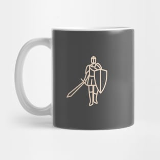 simple knight Mug